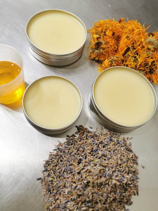 Baume Bio pour chien Calendula, Miel, Gelée Royale, Propolis ....