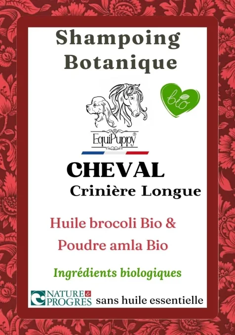Shampoing Bio Cheval crinière longue