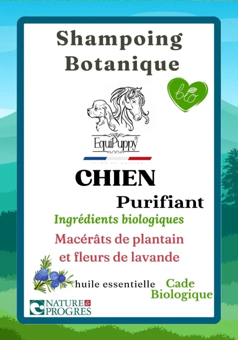 Shampoing pour chien naturel et bio -        Anti démangeaisons