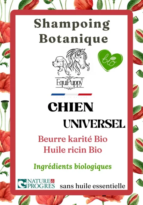 Shampoing naturel & bio pour chien Universel