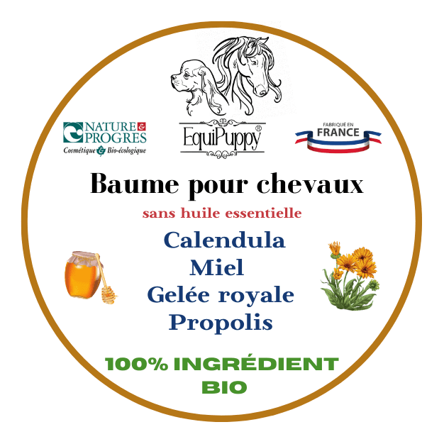 Baume 100% Bio Calendula et Miel, Gelée Royale et Propolis