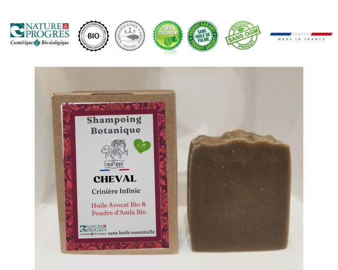 Shampoing Bio Cheval crinière longue