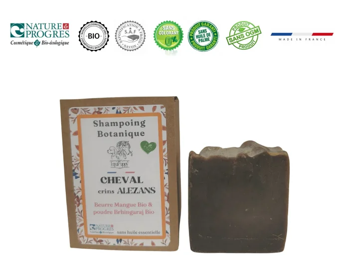 Shampoing Bio Cheval crins alezan