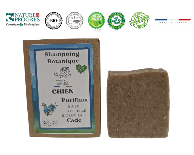 shampoing bio chien huile essentielle cade bio