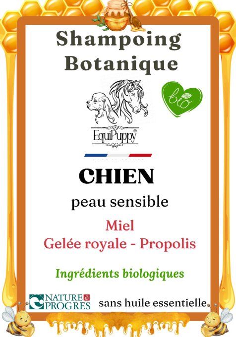 shampoing peau sensible chien EquiPuppy